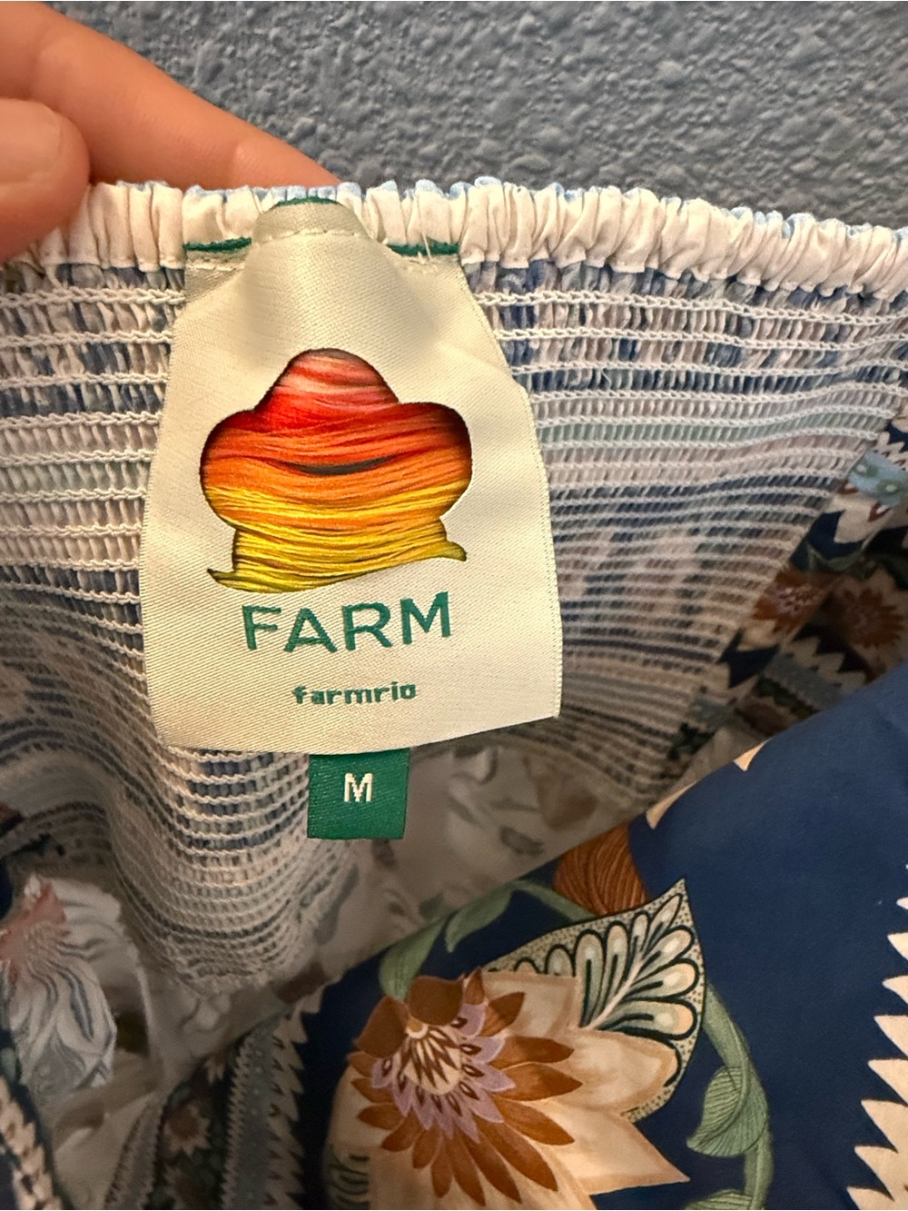 Farm Rio Delhi Floral Tapestry Print sundress - Picture 5 of 5